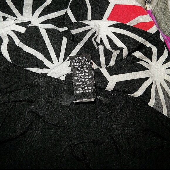 Alfani Top Blouse Multicolor Women Size Petite Large - Picture 5 of 6